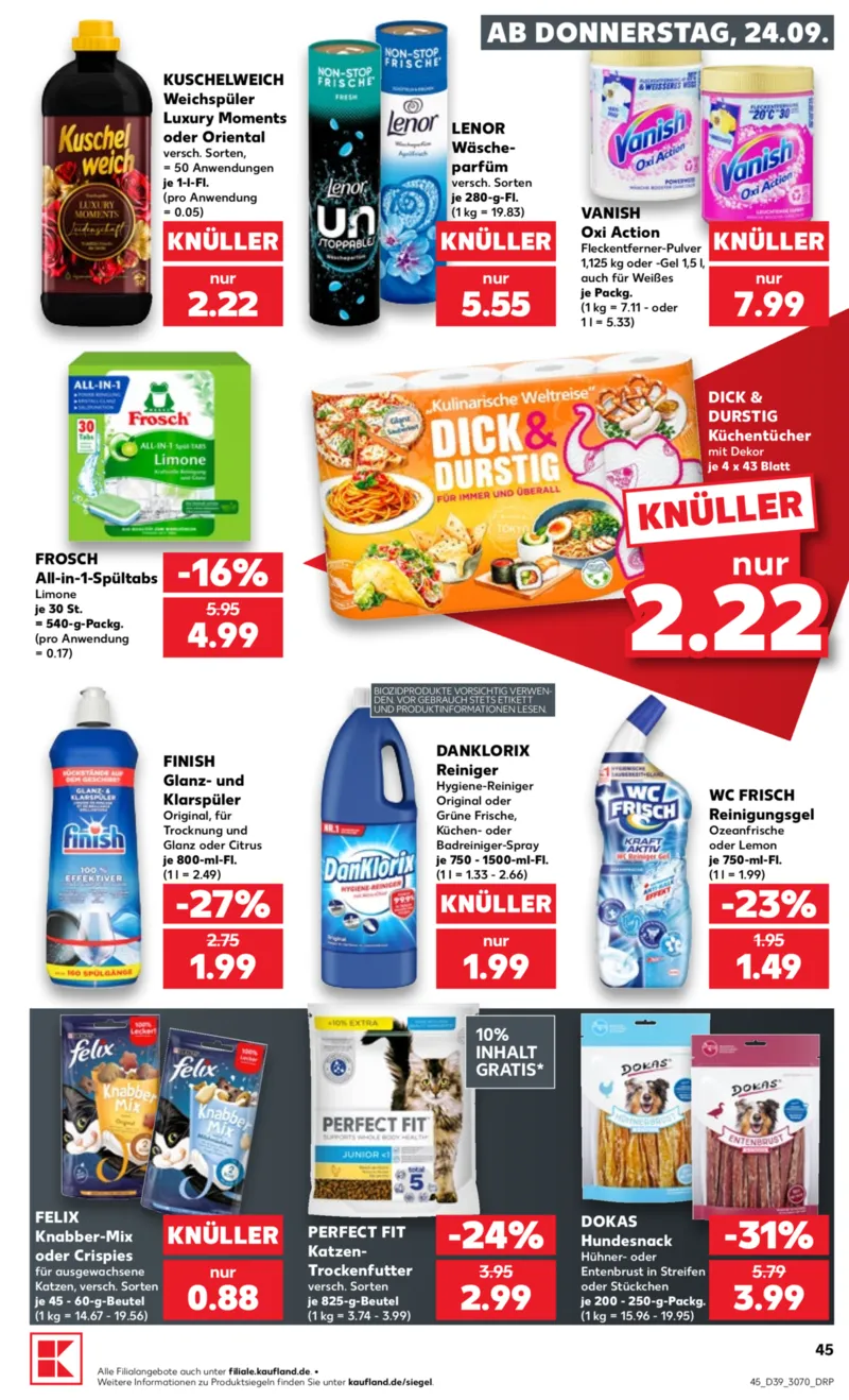 Kaufland Prospekt vom 24.09.2026, Seite 45