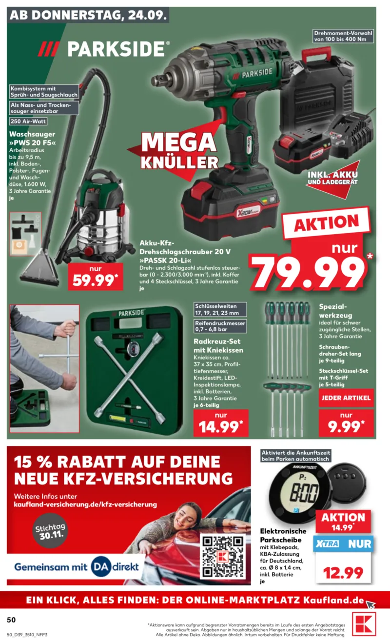 Kaufland Prospekt vom 24.09.2026, Seite 50