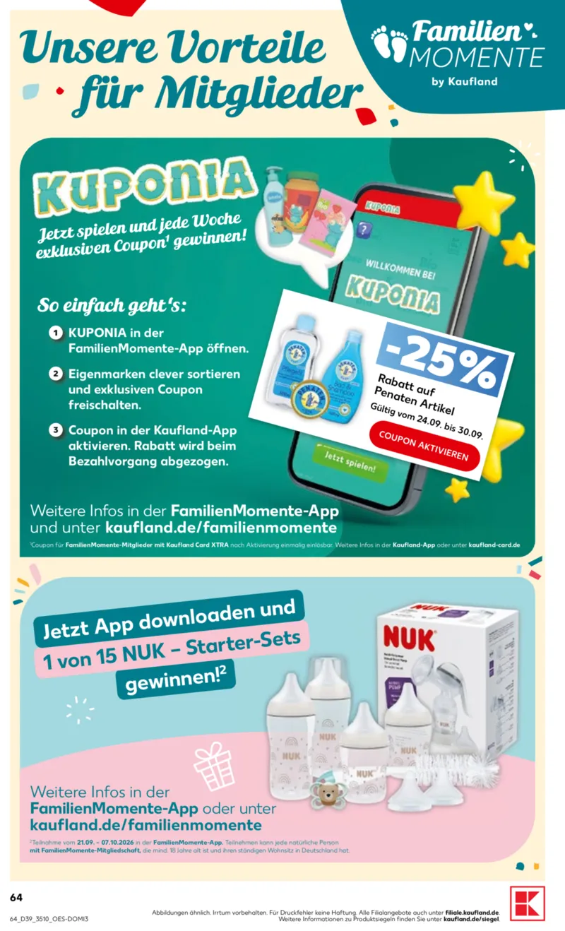 Kaufland Prospekt vom 24.09.2026, Seite 64