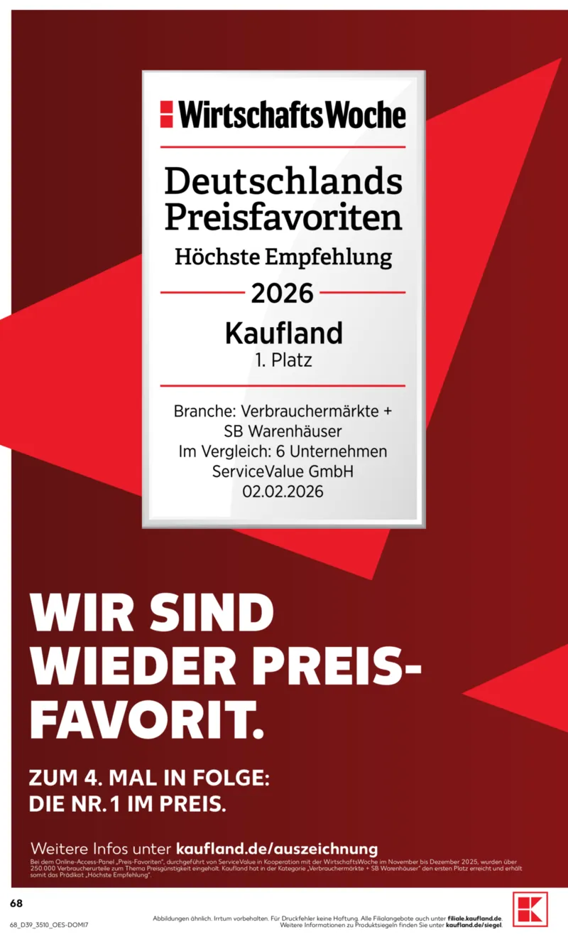 Kaufland Prospekt vom 24.09.2026, Seite 68