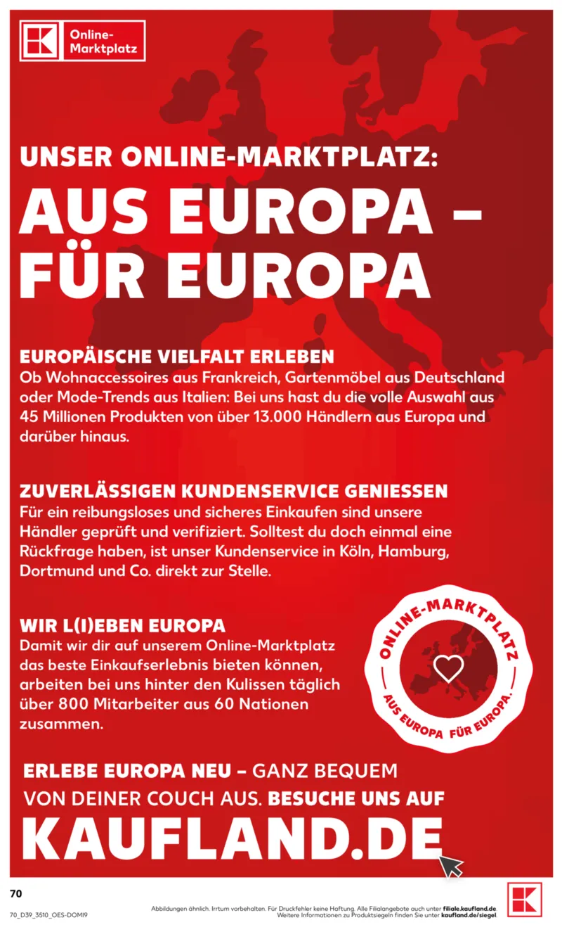 Kaufland Prospekt vom 24.09.2026, Seite 70
