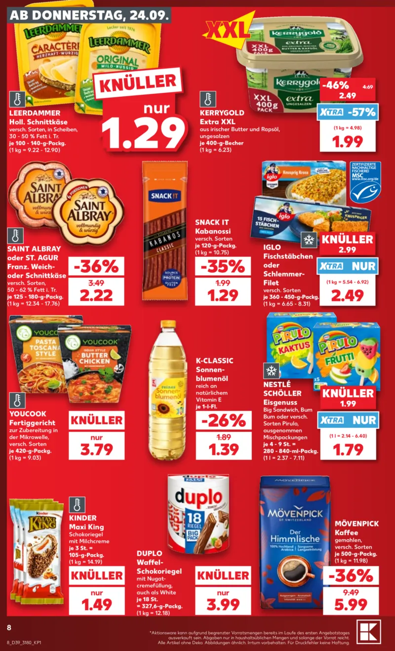 Kaufland Prospekt vom 24.09.2026, Seite 8