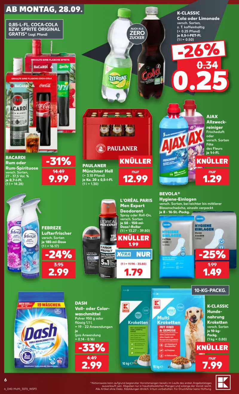 Kaufland Prospekt vom 28.09.2026, Seite 6