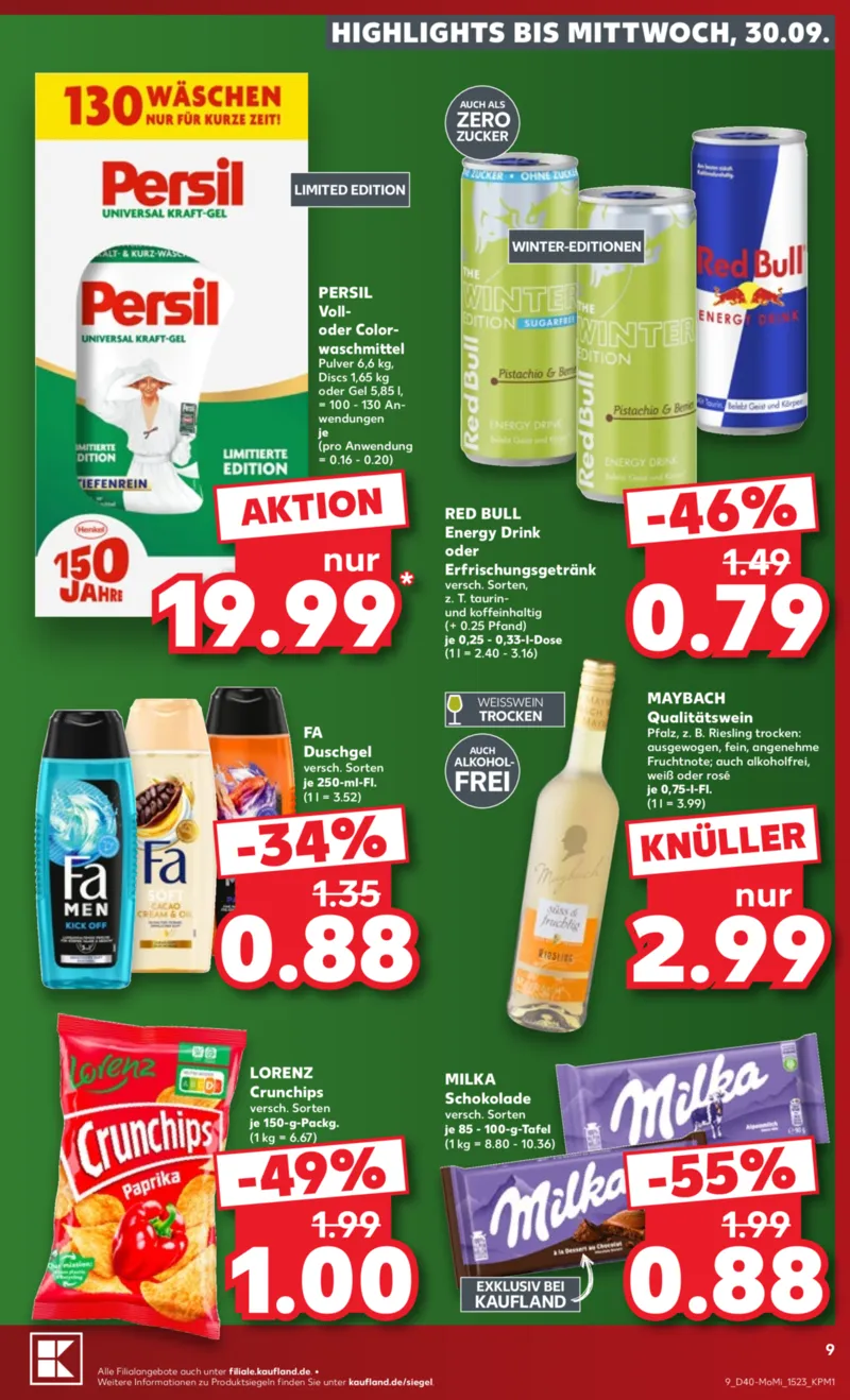 Kaufland Prospekt vom 28.09.2026, Seite 9