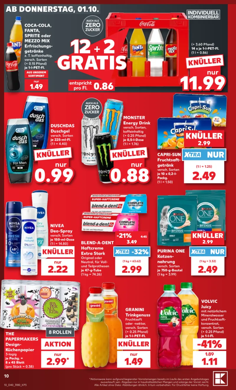 Kaufland Prospekt vom 01.10.2026, Seite 10