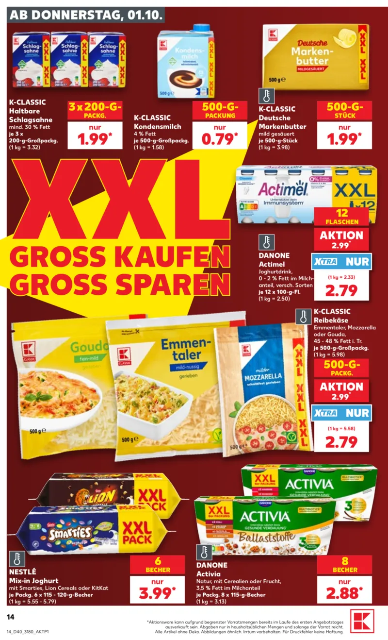 Kaufland Prospekt vom 01.10.2026, Seite 14