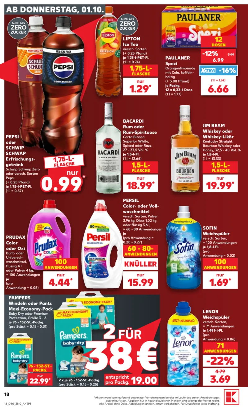 Kaufland Prospekt vom 01.10.2026, Seite 18