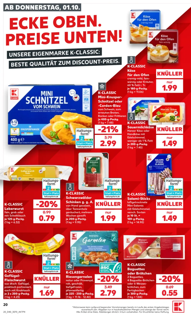 Kaufland Prospekt vom 01.10.2026, Seite 20