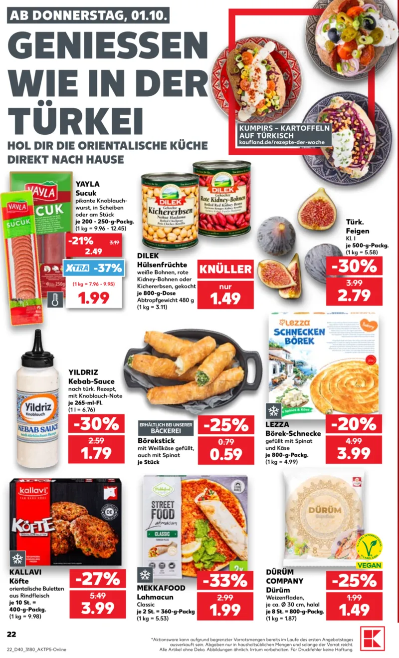 Kaufland Prospekt vom 01.10.2026, Seite 22
