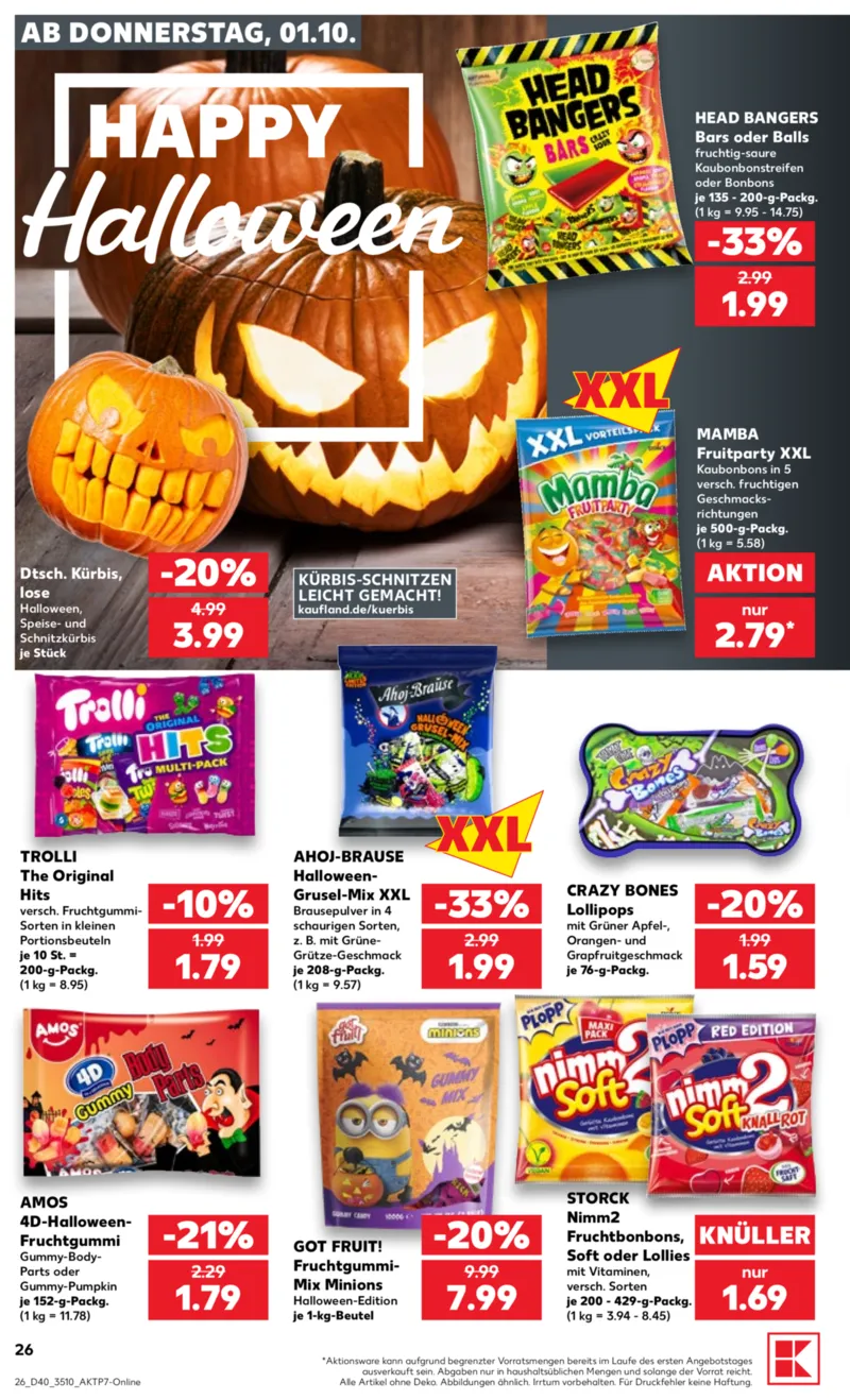 Kaufland Prospekt vom 01.10.2026, Seite 26