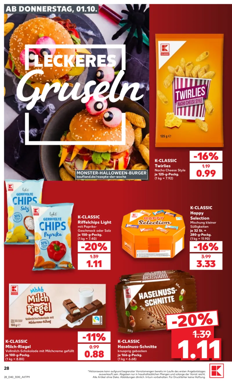 Kaufland Prospekt vom 01.10.2026, Seite 28