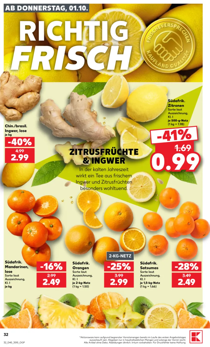 Kaufland Prospekt vom 01.10.2026, Seite 32
