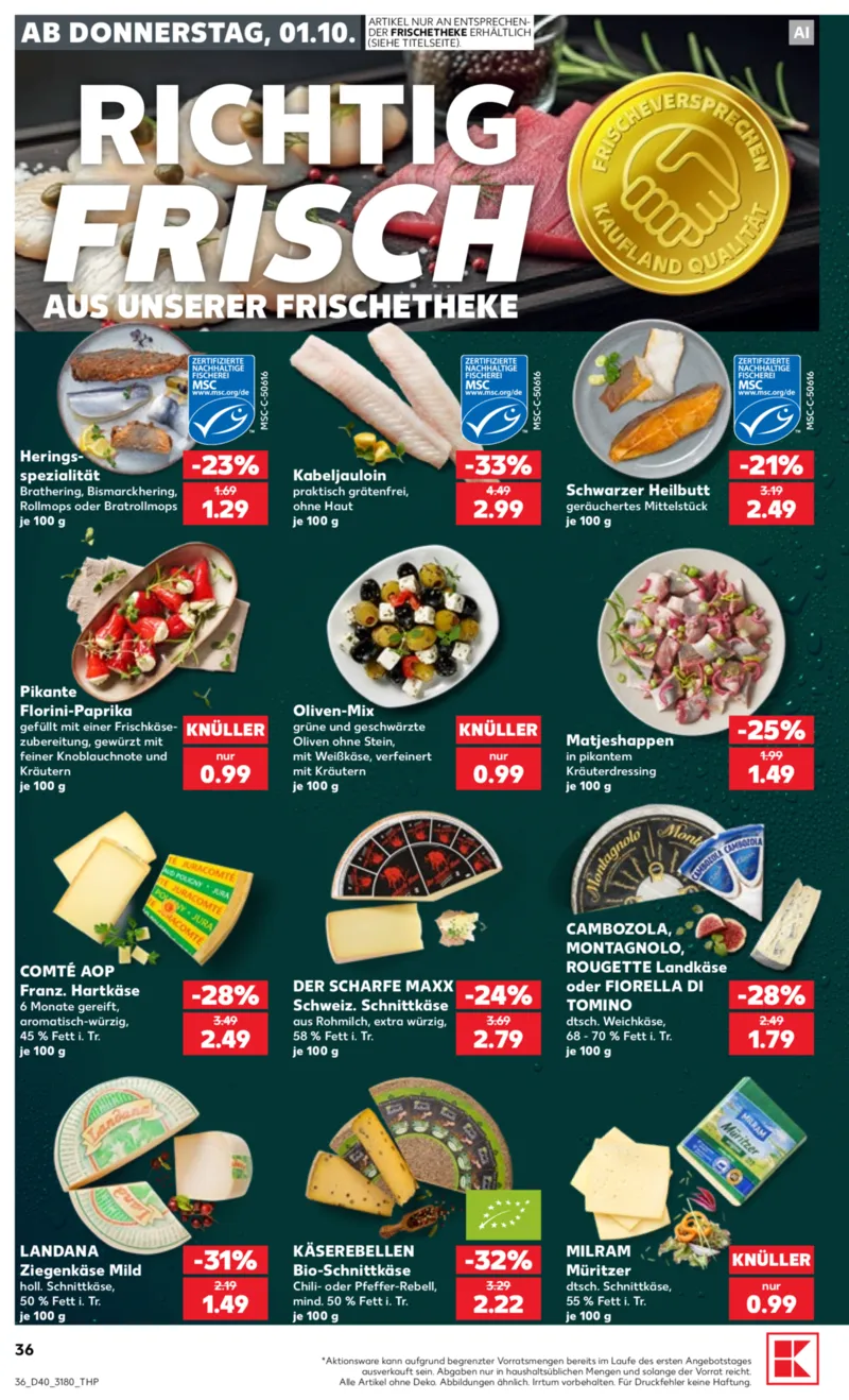 Kaufland Prospekt vom 01.10.2026, Seite 36
