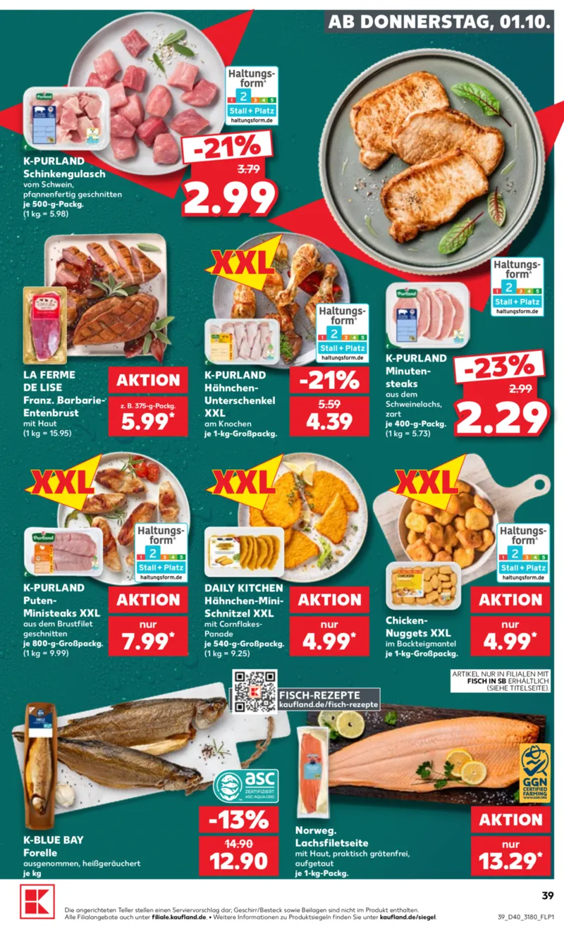 Kaufland Prospekt vom 01.10.2026, Seite 39