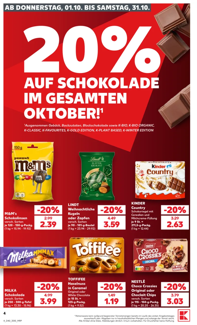 Kaufland Prospekt vom 01.10.2026, Seite 4
