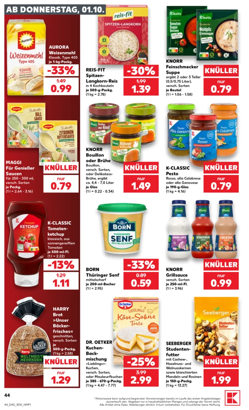 Kaufland Prospekt vom 01.10.2026, Seite 44