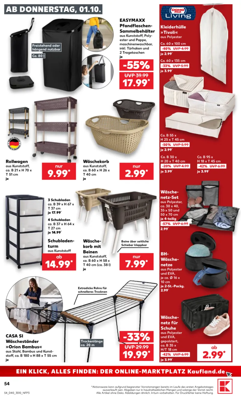 Kaufland Prospekt vom 01.10.2026, Seite 54