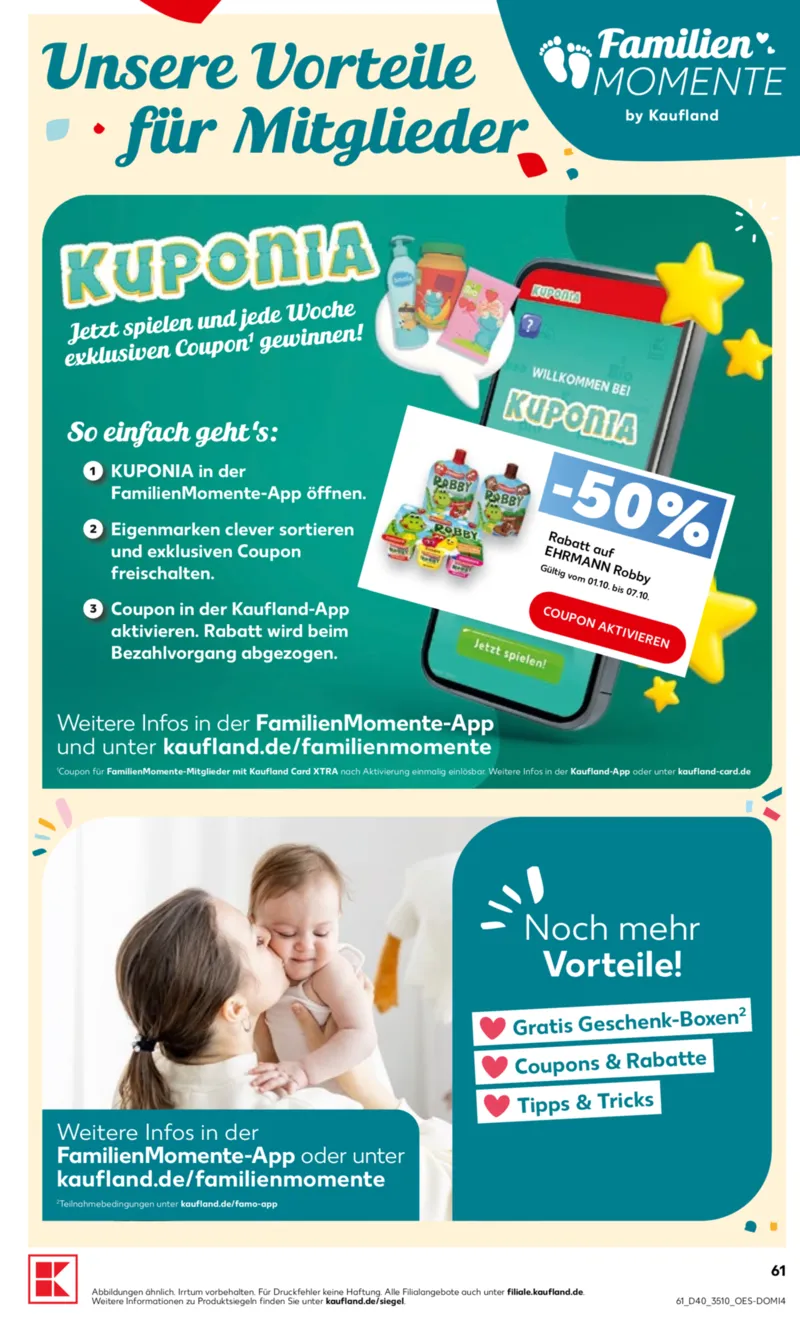 Kaufland Prospekt vom 01.10.2026, Seite 61