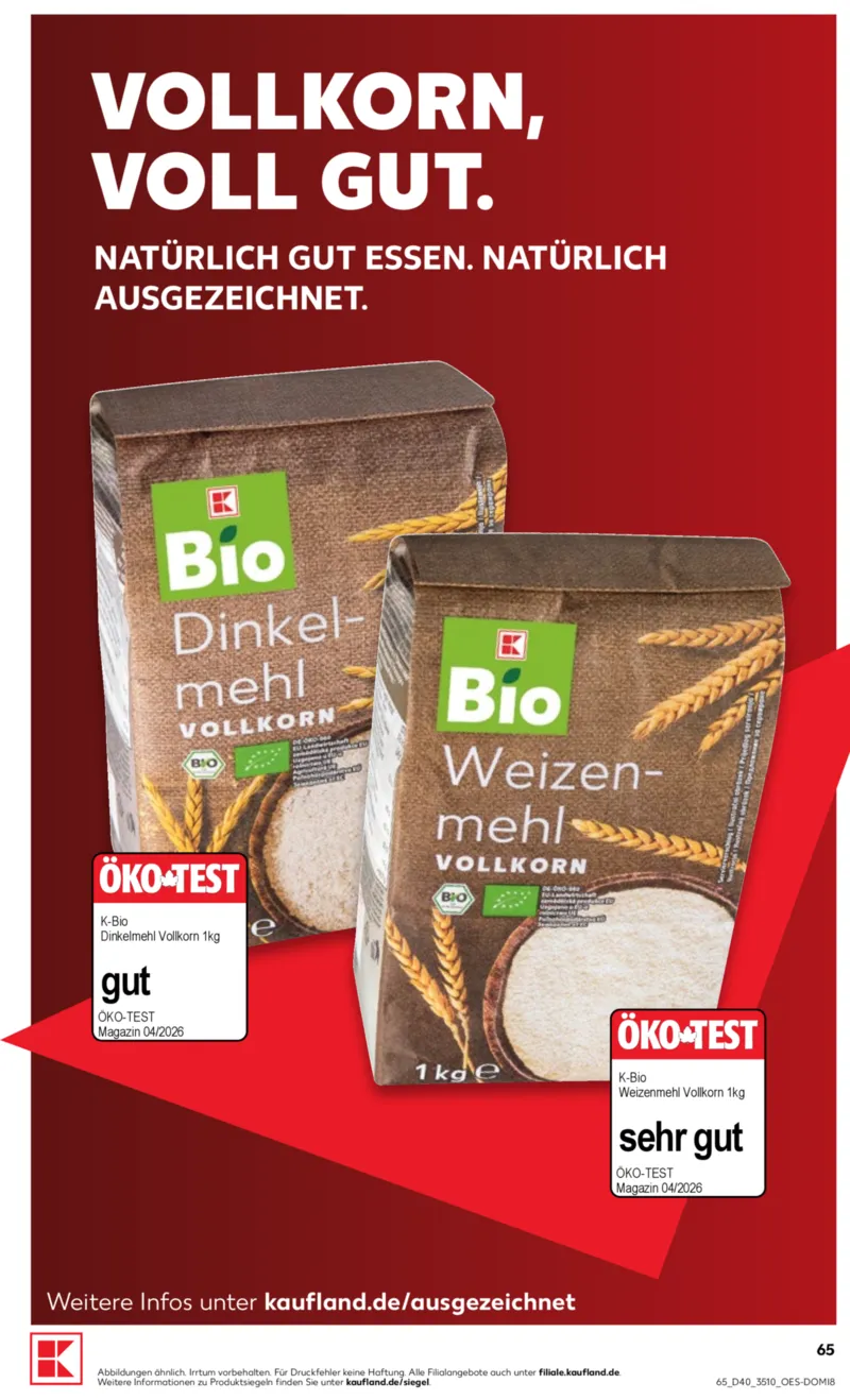 Kaufland Prospekt vom 01.10.2026, Seite 65