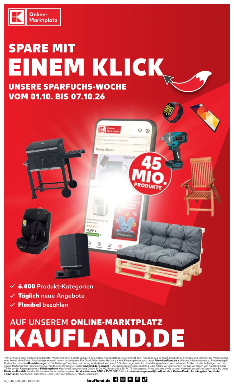Kaufland Prospekt vom 01.10.2026, Seite 66