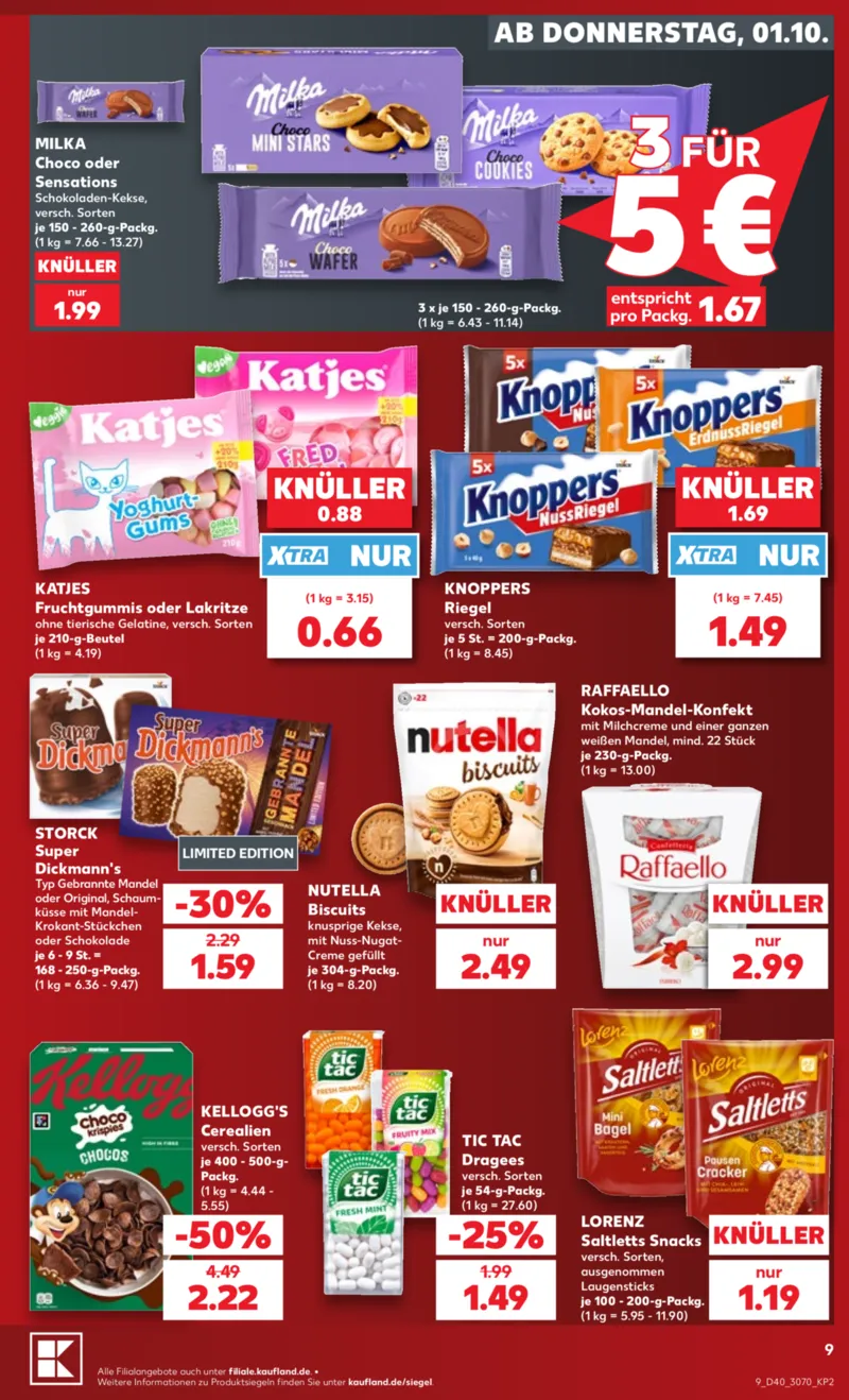 Kaufland Prospekt vom 01.10.2026, Seite 9