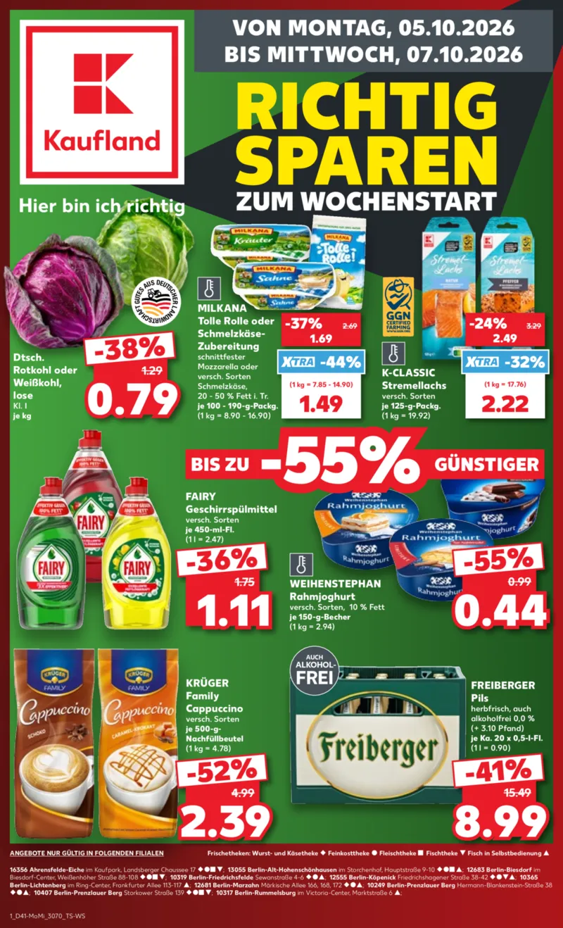 Kaufland Prospekt vom 05.10.2026, Seite 1