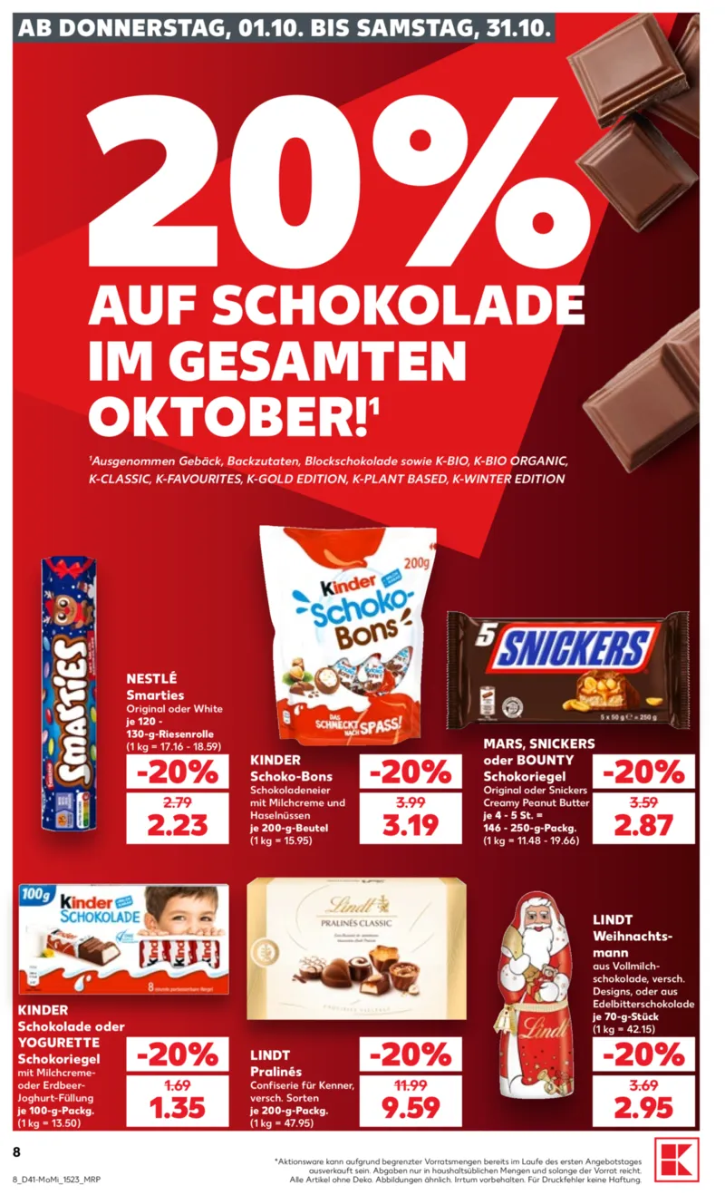 Kaufland Prospekt vom 05.10.2026, Seite 8