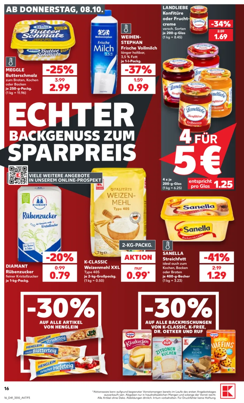 Kaufland Prospekt vom 08.10.2026, Seite 16