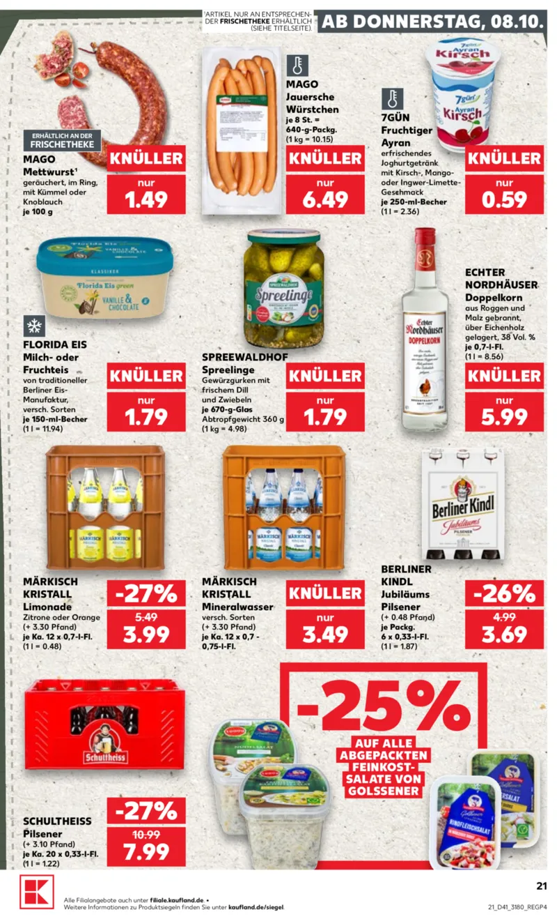 Kaufland Prospekt vom 08.10.2026, Seite 21