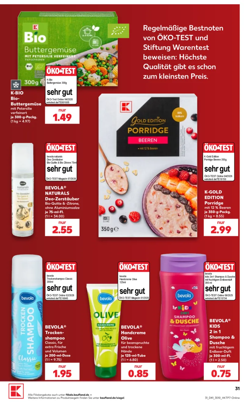 Kaufland Prospekt vom 08.10.2026, Seite 31