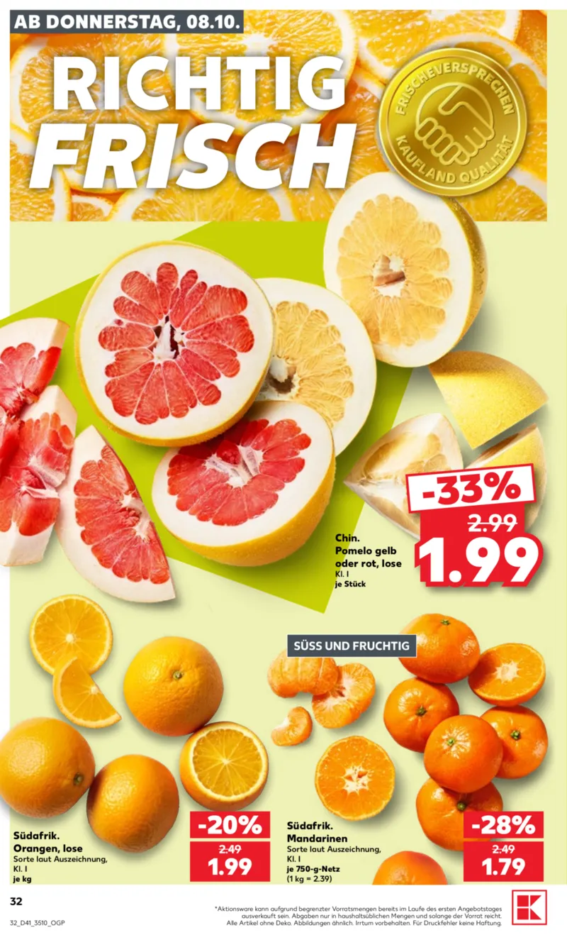 Kaufland Prospekt vom 08.10.2026, Seite 32