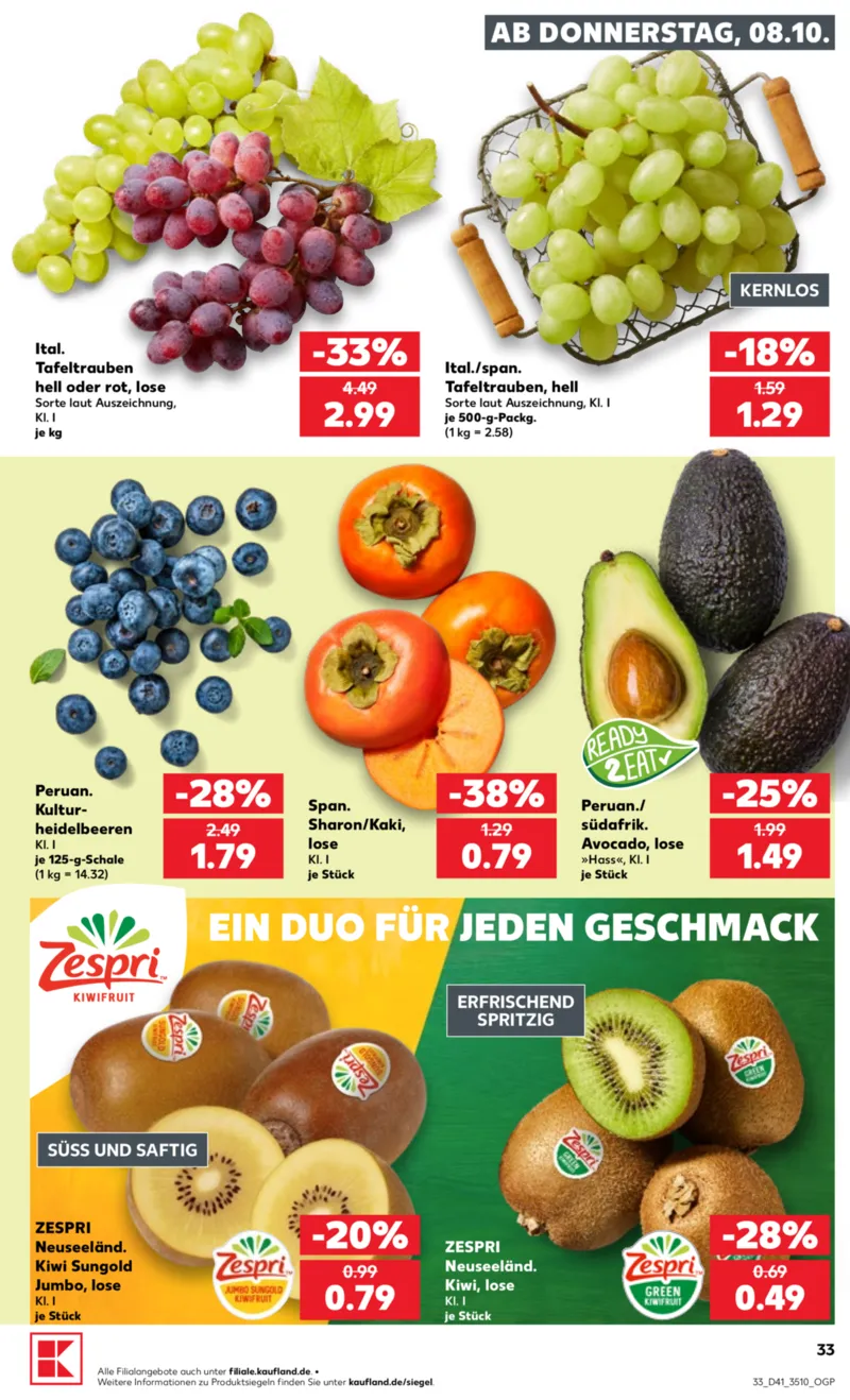 Kaufland Prospekt vom 08.10.2026, Seite 33