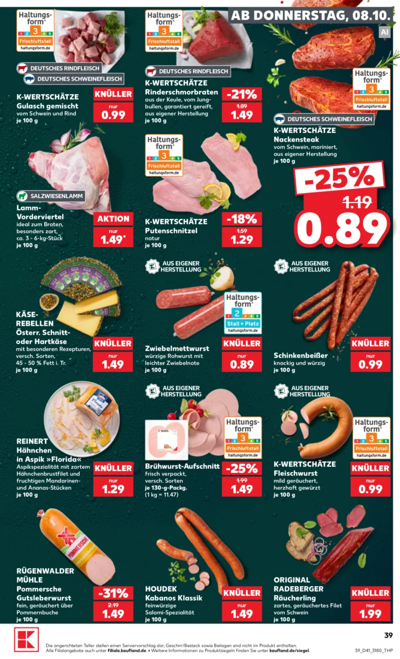 Kaufland Prospekt vom 08.10.2026, Seite 39