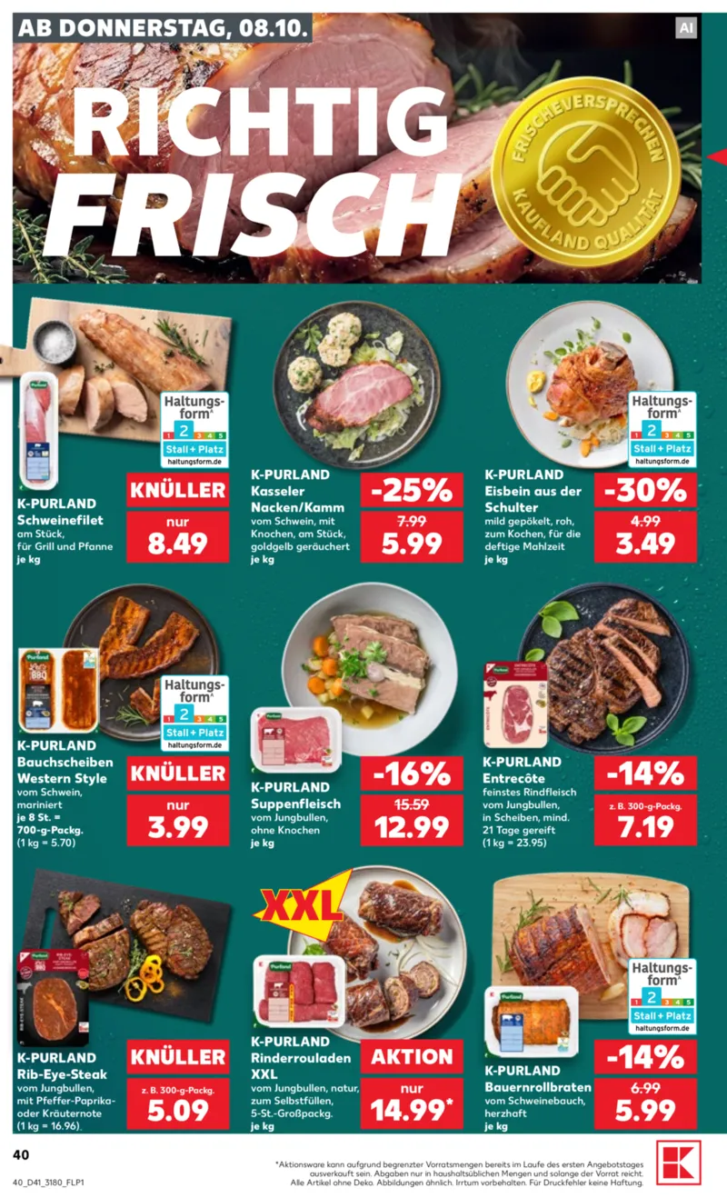 Kaufland Prospekt vom 08.10.2026, Seite 40
