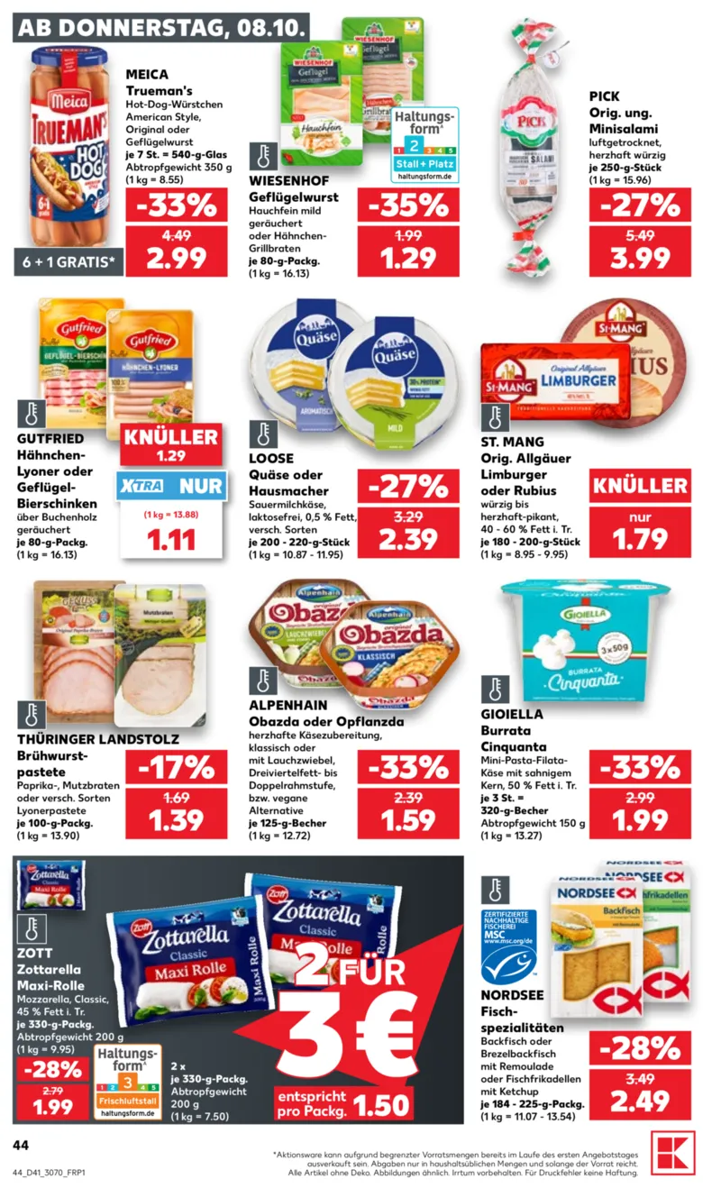 Kaufland Prospekt vom 08.10.2026, Seite 44