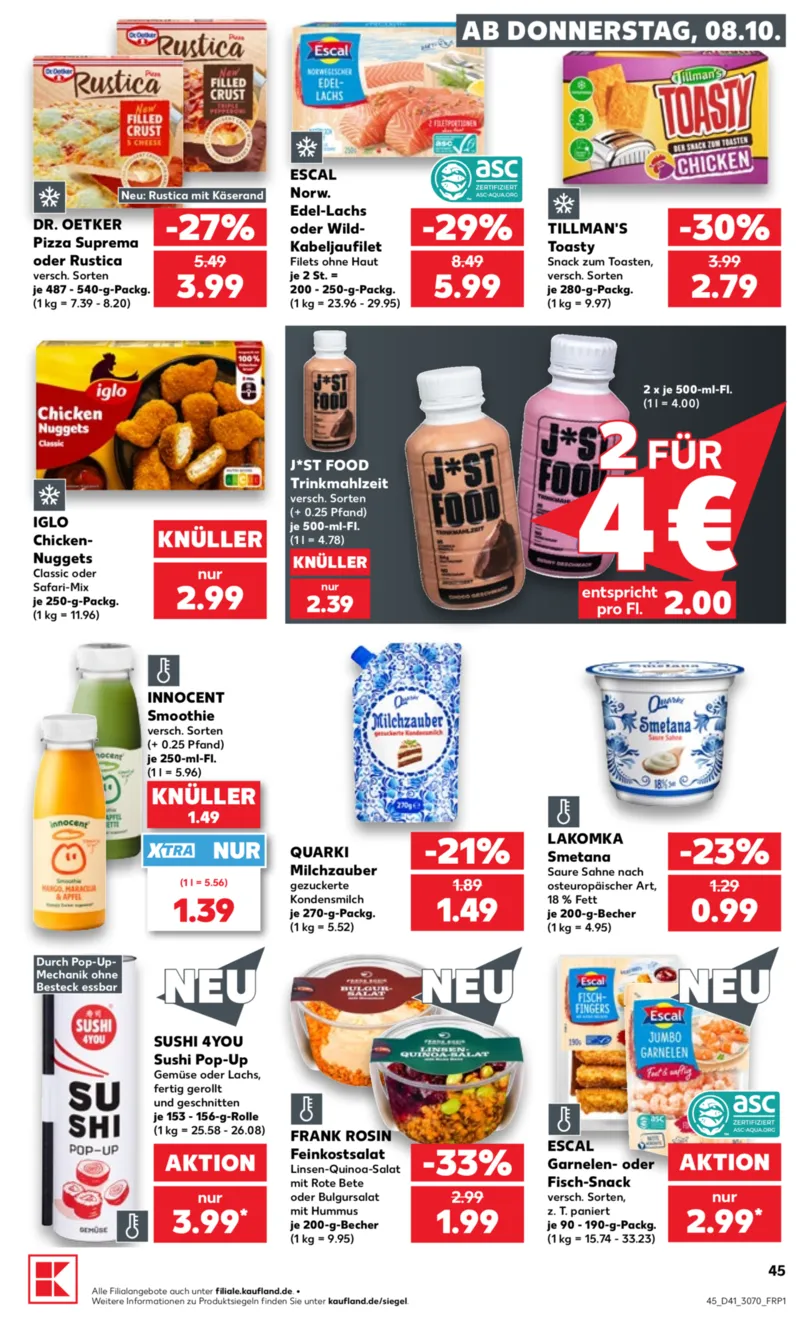 Kaufland Prospekt vom 08.10.2026, Seite 45