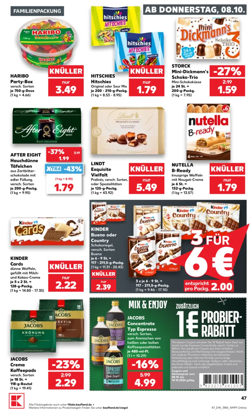 Kaufland Prospekt vom 08.10.2026, Seite 47