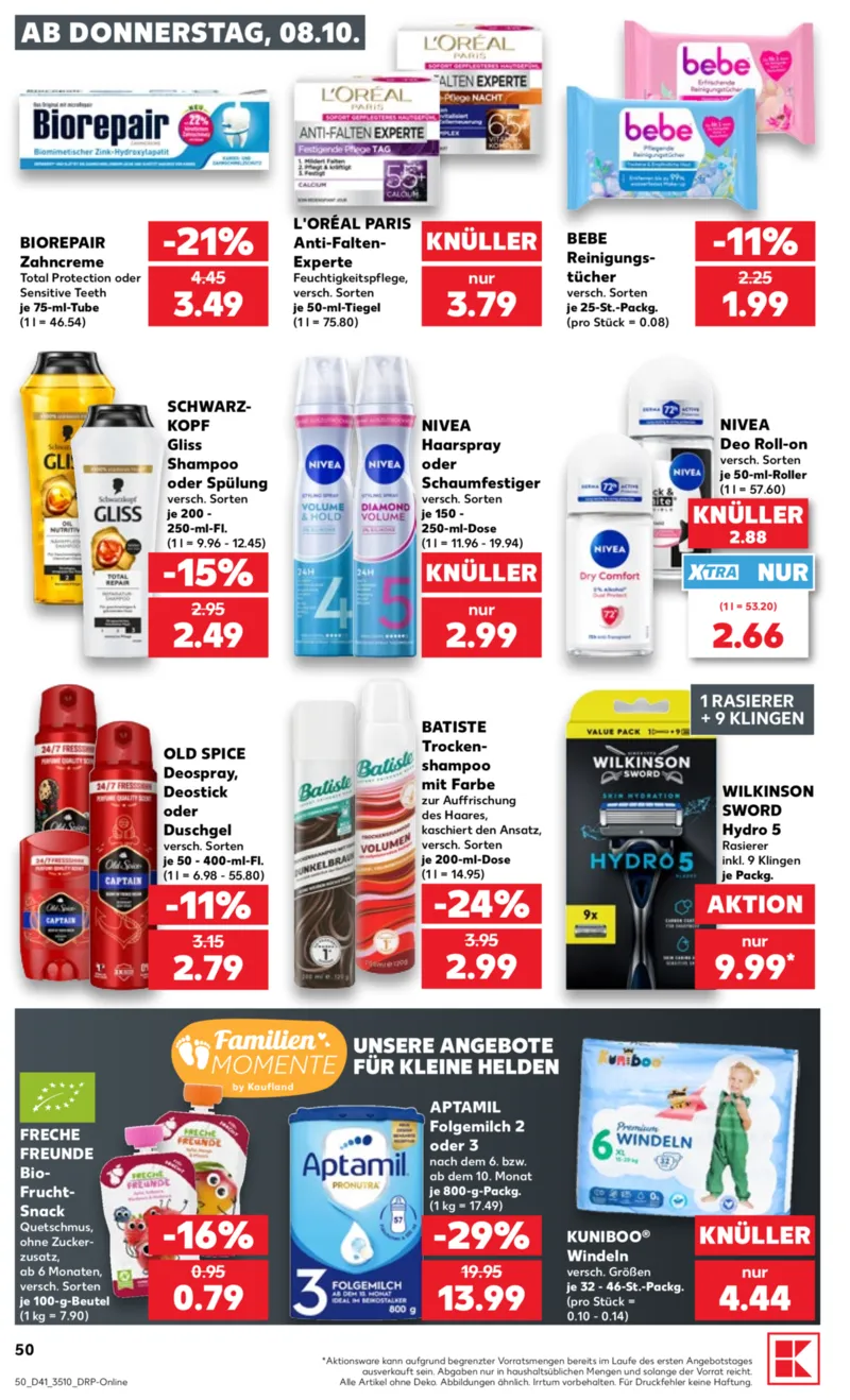 Kaufland Prospekt vom 08.10.2026, Seite 50