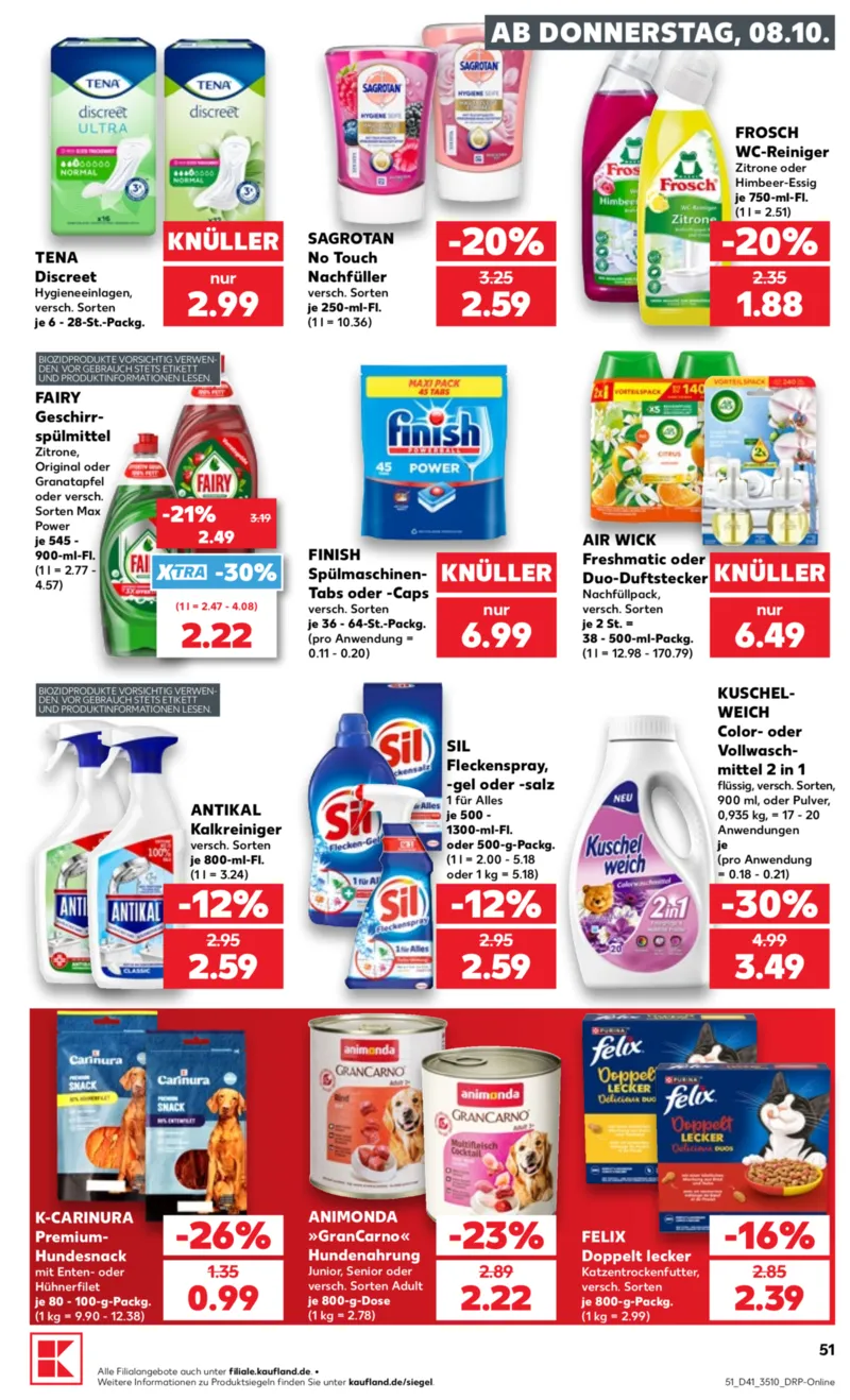 Kaufland Prospekt vom 08.10.2026, Seite 51