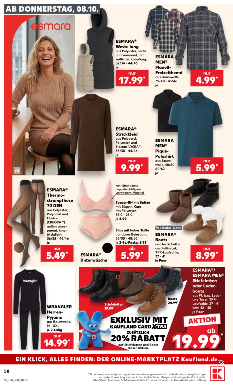 Kaufland Prospekt vom 08.10.2026, Seite 58