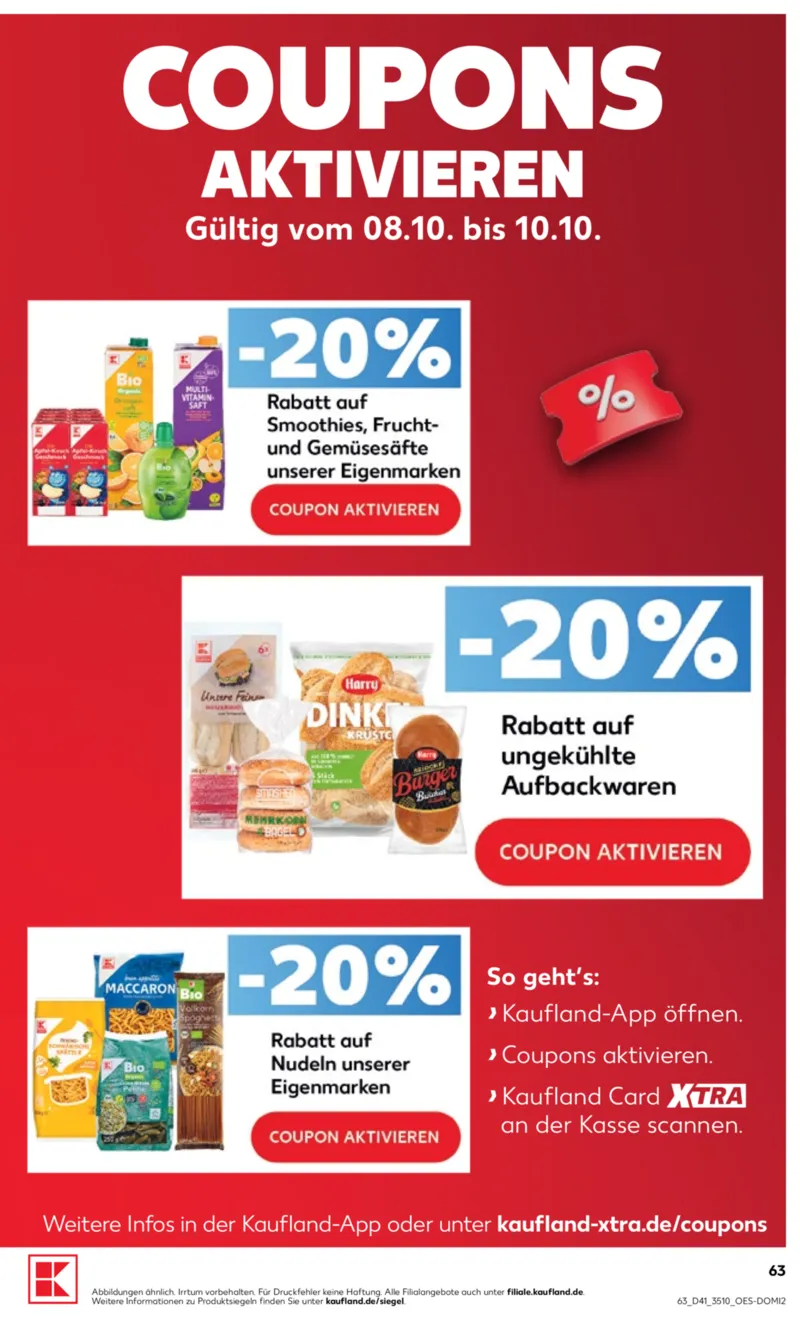 Kaufland Prospekt vom 08.10.2026, Seite 63