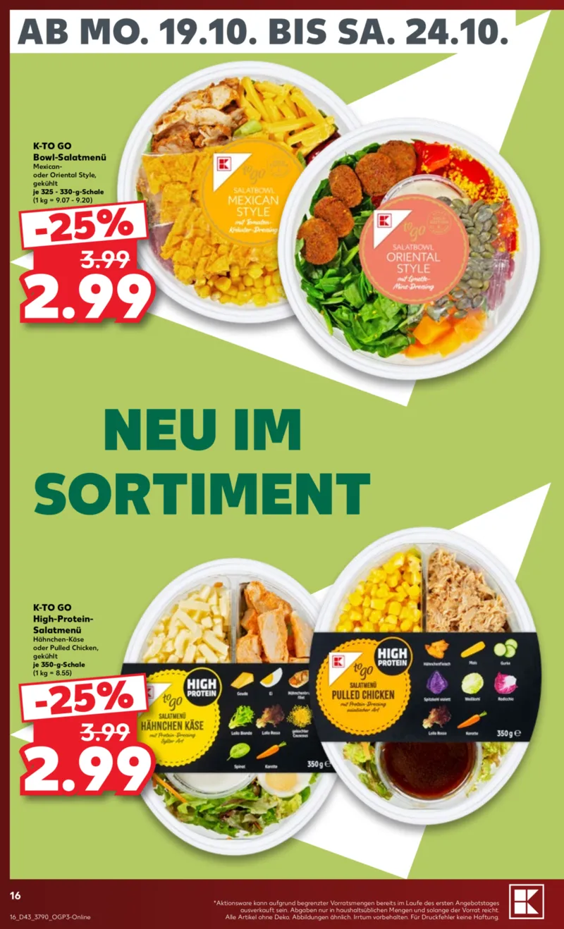 Kaufland Prospekt vom 19.10.2026, Seite 16