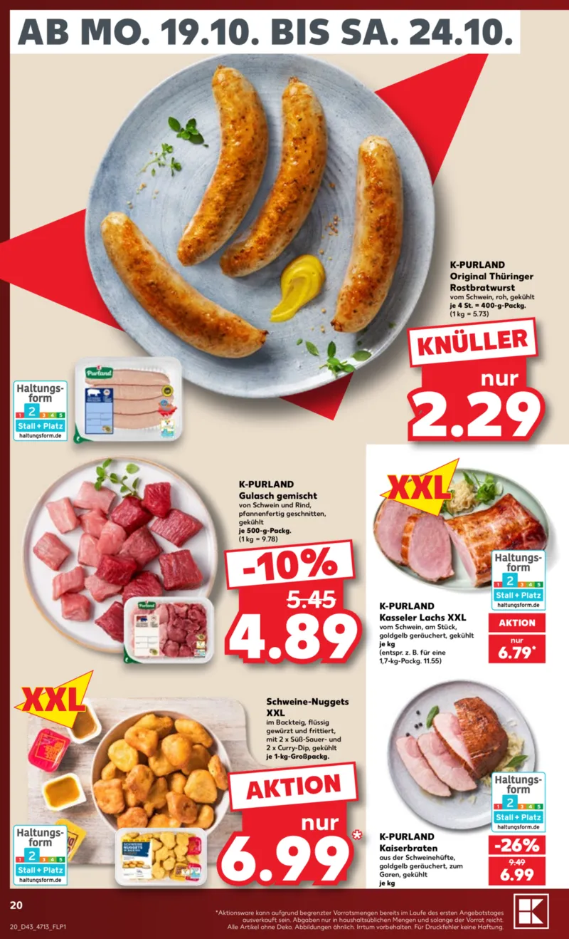 Kaufland Prospekt vom 19.10.2026, Seite 20