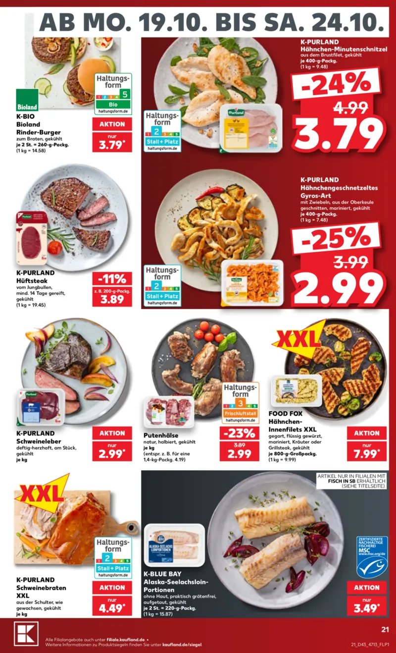 Kaufland Prospekt vom 19.10.2026, Seite 21