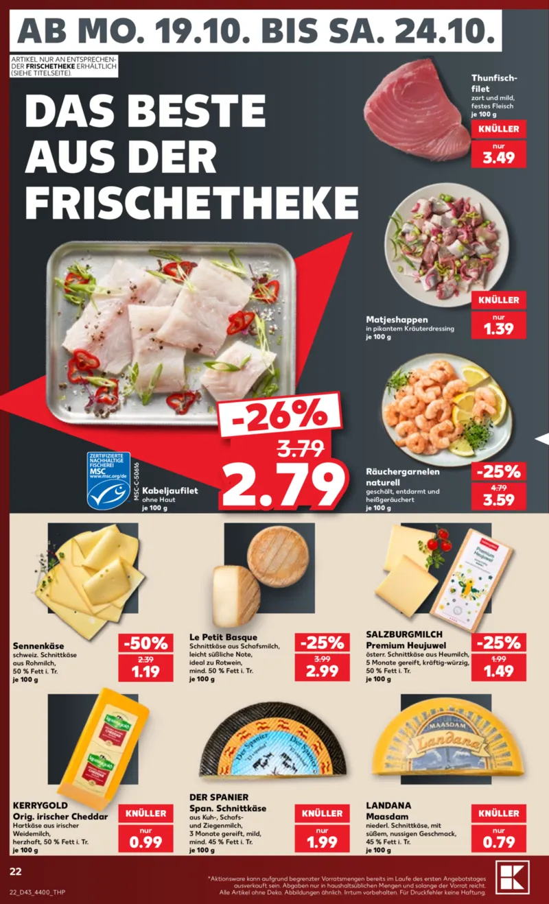 Kaufland Prospekt vom 19.10.2026, Seite 22
