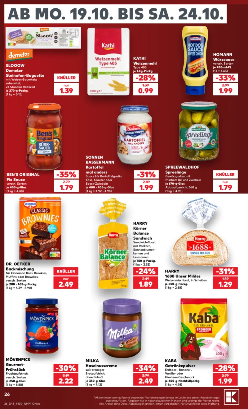 Kaufland Prospekt vom 19.10.2026, Seite 26