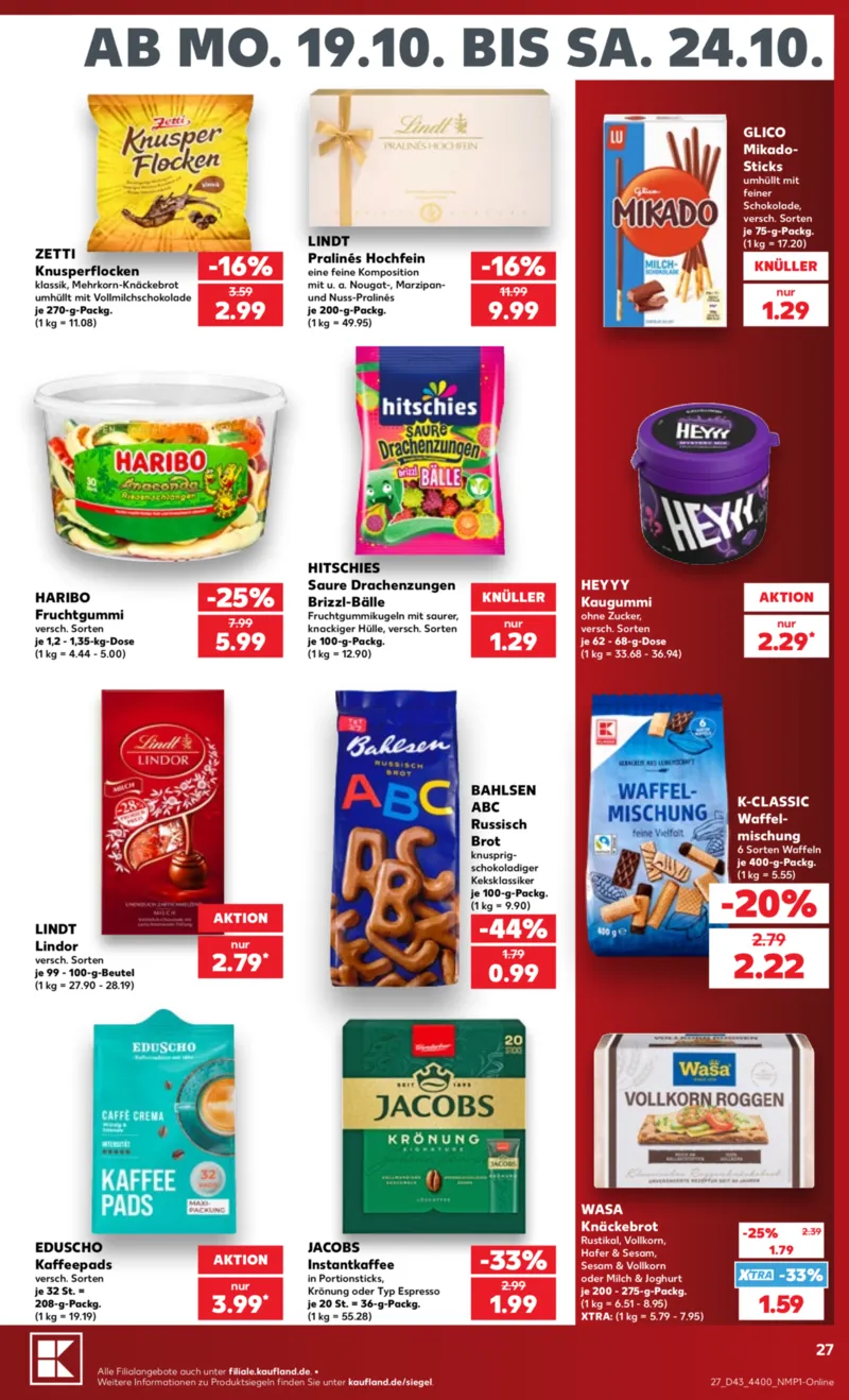 Kaufland Prospekt vom 19.10.2026, Seite 27