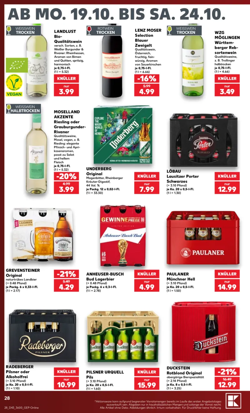 Kaufland Prospekt vom 19.10.2026, Seite 28