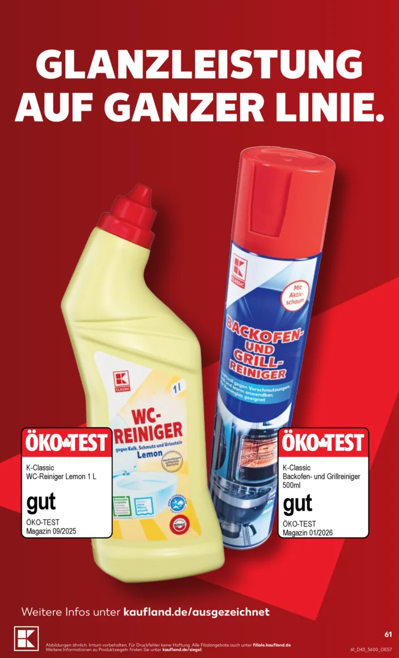 Kaufland Prospekt vom 19.10.2026, Seite 61
