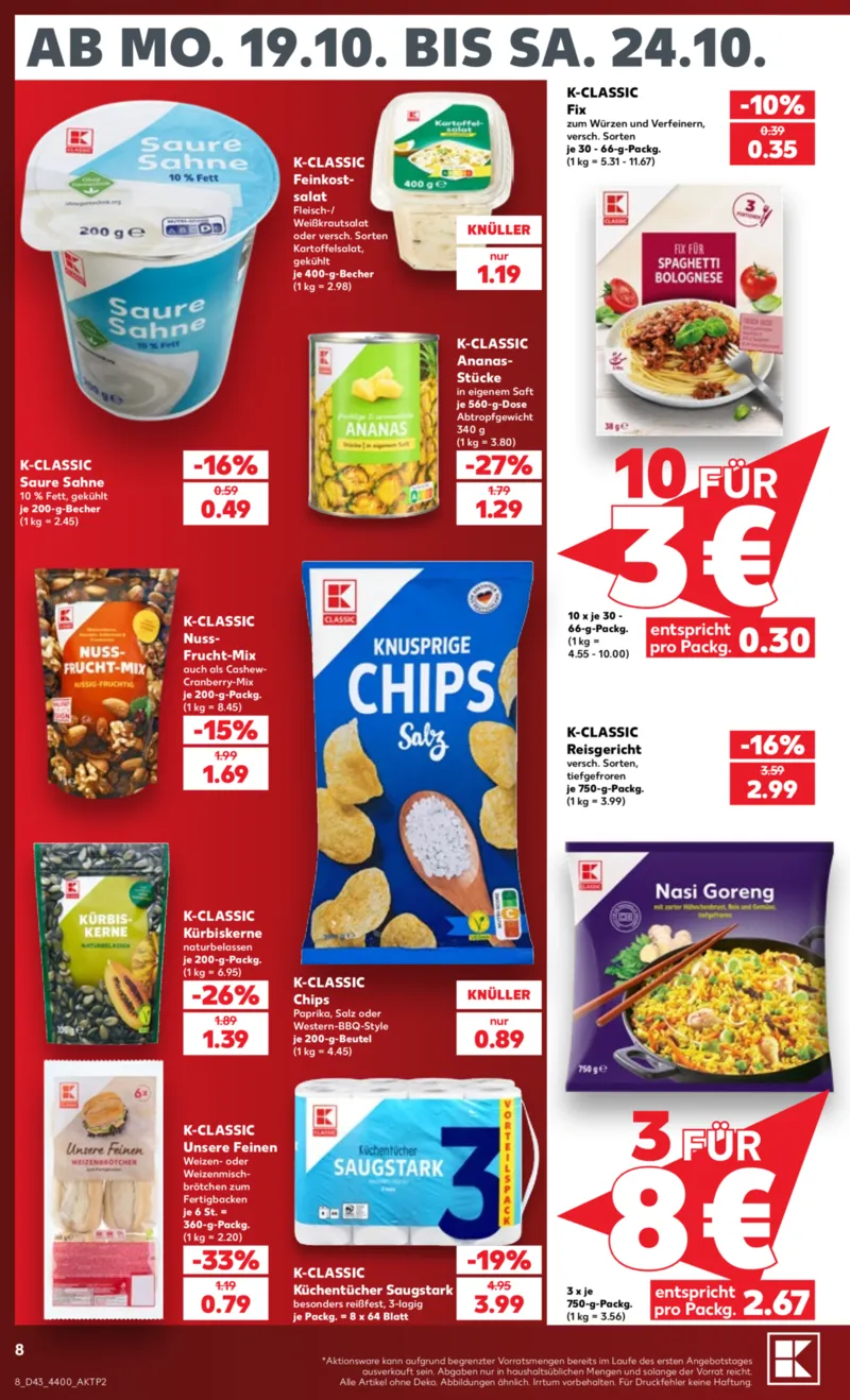Kaufland Prospekt vom 19.10.2026, Seite 8